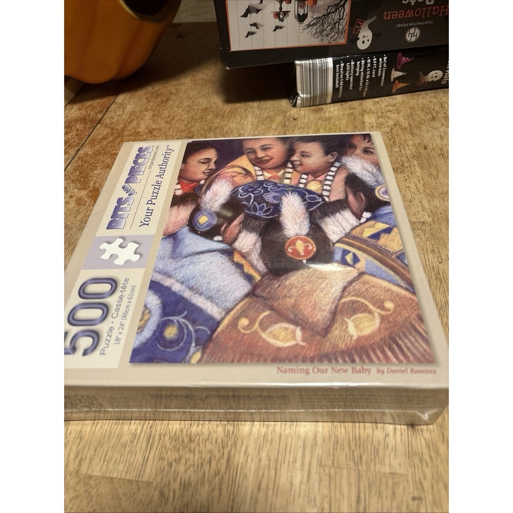 Bits And Pieces Naming Our New Baby 500 Piece Puzzle Daniel Ramirez Art New